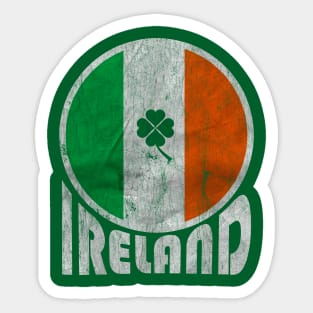 Vintage ireland Sticker